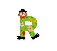 Sevi Lettre déco en bois Clown R 181754 Vert