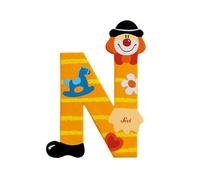 Trudi Lettres en bois Clown : lettre N Lettres triées : lettre N