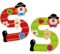 Trudi Lettres en bois Clown : lettre S Lettres triées : lettre S