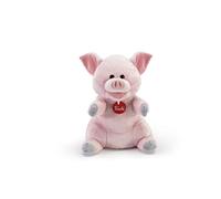 Trudi Marionnette Cochon modèle 29624 en peluche pour enfants 15×26×19 cm Taille S
