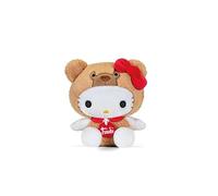 Trudi Ours Hector habillé par Hello Kitty | Peluche, idée Cadeau | 15x14,5x10 cm Taille XS | Hello Kitty and Friends | modèle 25043