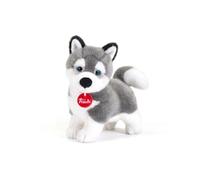 Trudi, Peluche Réaliste, Toute Douce, Husky Marcus S, TUD22271, Gris