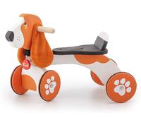 Trudi - Porteur Braque Italien - Chien à roulettes 4 roues en bois 57x41x33 cm