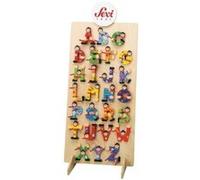 TRUDI SEVI - 181736 - ASSORTIMENT ALPHABET CLOWN - 144 PIÈCES