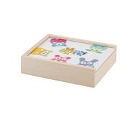 Trudi Sevi 82975 Jeu de Construction MRZ Boîte 4 Puzzles, 20 x 5 x 16 cm