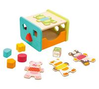 Trudi Sevi Sevi 82944 - Jeu Emboîtement Ferme - 18x13x18 cm, Multicolore