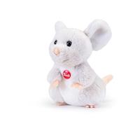 Trudi SW Col Souris en Peluche Mini pour Voiture ou Porte-clés, Cadeau de Noël | 10 x 6,5 x 9 cm Taille XXS | Sweet Collection | modèle TUDL0000
