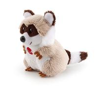 Trudi Sweet Coll. 51189 Plüschtier Kleiner Waschbär ca. 8 cm (Größe XXS), hochwertiges Stofftier mit weichen Materialien, liebevolle Details, waschbar, Kuscheltier für Kinder, Beige/Braun