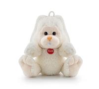 Trudi Peluche lapin Sweet Coll. 51252 – 9 cm XXS, lavable, oreilles tombantes, blanc