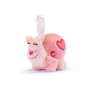 Trudi Sweet Escargot | Peluche Coeur avec dédicace, Cadeau Saint Valentin | 10x16x10cm Taille XS | Célébration | modèle 52241