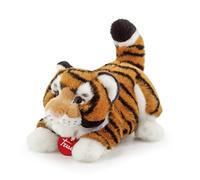 Trudi Tigre Bruce Mascotte en Peluche, Cadeau de Noël et d'anniversaire. | 18x14x19cm S | Animaux Exotiques tropicaux | modèle 27136