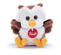 Trudi Trudino Hibou Peluche Petit Cadeau Saint Valentin et Noël | 11x14x11cm Taille XS | Trudini Classic | modèle 52234