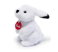 Trudi Trudino Lièvre Arctique - Parc du Stelvio Peluche Petit Cadeau Saint Valentin et Noël | 11x16x10cm Taille XS | Trudini Classic | modèle 52233