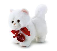 Trudi , Trudino Persian Cat: plush white kitten , Christmas, baby shower, birthday or Christening gift for kids, Plush Toys , Suitable from birth