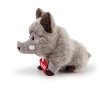 Trudi Trudino Sanglier Animaux du Parc du Stelvio et du Brenta. Cadeau en Peluche. Animaux de la forêt | 8x14x17cm Taille XS | Park Collection | modèle 51283