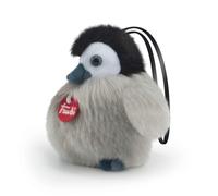Trudi TUD01000 Penguin Charm Mini Hanging Charm Grey