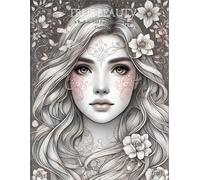 True Beauty: A Realistic Girl Face Coloring Book