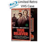 True Believer - Limited Retro VHS Style Case [Blu-ray] Region 1/A, James Woods & Robert Downey Jr
