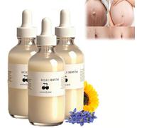 True Belly Serum,Firming Hydrating Belly Oil for Women,Nourishment & Elasticity Support,Stretch Mark Appearance Care,Natural Plant Formula (3)