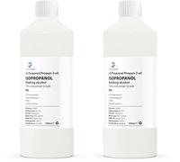 True Chem - Alcool Isopropylique 70% à Séchage Rapide pour Nettoyage de Surfaces, Préparation Technique et Élimination de Résidus - 500ml (Lot de 2)