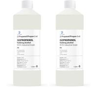True Chem - Isopropanol Alcool Isopropylique - Nettoyant Polyvalent IPA 99,99% - 1 L (Lot de 2)