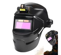 True Color Welding Hood-PC Auto-Darking Shield Casque anti-chute 28 x 20 cm avec capteur de lumière, grande visibilité, pour l'automobile, la transformation des aliments, la fabrication de métaux et