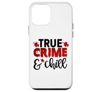 True Crime and Chill Serial Killer Criminal TV Meurtres Coque pour iPhone 12 Mini