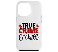 True Crime and Chill Serial Killer Criminal TV Meurtres Coque pour iPhone 13 Pro