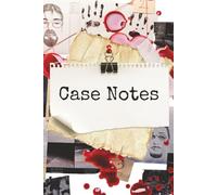 True Crime: Case Notes 250 Page College Ruled Journal, True Crime Junkie Gift, Serial Killer Gift,