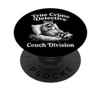 True Crime Detective Couch Division PopSockets PopGrip Adhésif