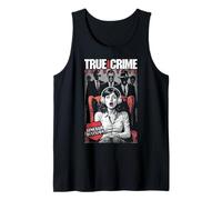 True Crime Detective Couverture de livre vintage pour fauteuil Débardeur