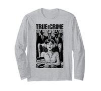 True Crime Detective Couverture de livre vintage pour fauteuil Manche Longue