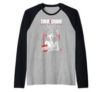 True Crime Detective Couverture de livre vintage pour fauteuil Manche Raglan