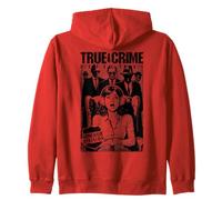True Crime Detective Couverture de livre vintage pour fauteuil Sweat à Capuche