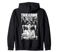 True Crime Detective Couverture de livre vintage pour fauteuil Sweat à Capuche