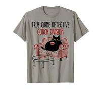 True Crime Detective Division Cat Meme T-Shirt