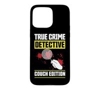 True Crime Detective, édition canapé Coque pour iPhone 15 Pro Max
