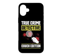 True Crime Detective, édition canapé Coque pour iPhone 16 Plus