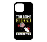 True Crime Detective, édition canapé Coque pour iPhone 16 Pro Max