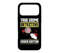 True Crime Detective, édition canapé Coque pour iPhone 17 Pro Max