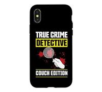 True Crime Detective, édition canapé Coque pour iPhone X/XS