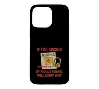 True Crime Podcast Murderino Fan Forensic Humour Junkie Coque pour iPhone 15 Pro Max