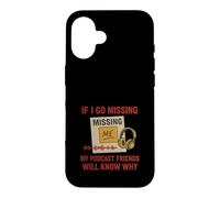 True Crime Podcast Murderino Fan Forensic Humour Junkie Coque pour iPhone 16