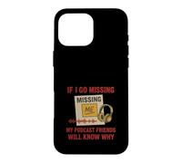 True Crime Podcast Murderino Fan Forensic Humour Junkie Coque pour iPhone 16 Pro Max