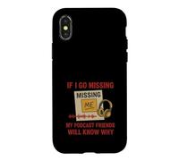 True Crime Podcast Murderino Fan Forensic Humour Junkie Coque pour iPhone X/XS