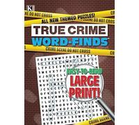 True Crimes Themed Word-Finds Word Search Puzzle Book