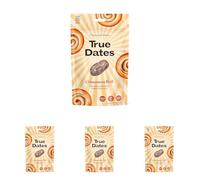 True Dates - Cinnamon Roll |Dattes aromatisées naturellement | Brioche à la cannelle | 100 g (Lot de 4)