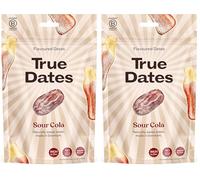 True Dates - Sour Cola |Dattes aromatisées naturellement | goût cola acidulé | 100 g (Lot de 2)