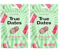 True Dates - Sour Watermelon |Dattes aromatisées naturellement | saveur pastèque acidulée | 100 g (Lot de 2)