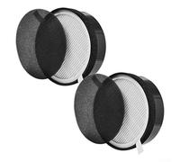 True For HEPA H13 Grade and Active Carbon Filter Replacement Set for LV-H132 Air Cleaner 2 Unit Package
